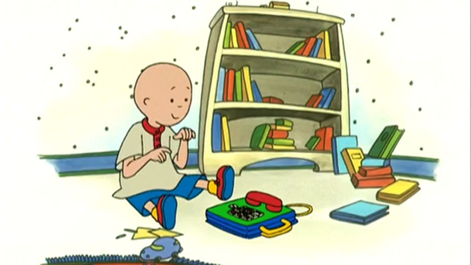 A caillou le llaman por teléfono - Caillou | Ver