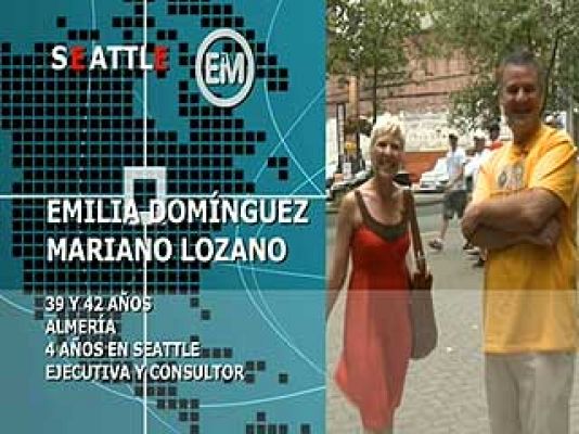 Españoles en el mundo - Seattle - Emilia y Mariano
