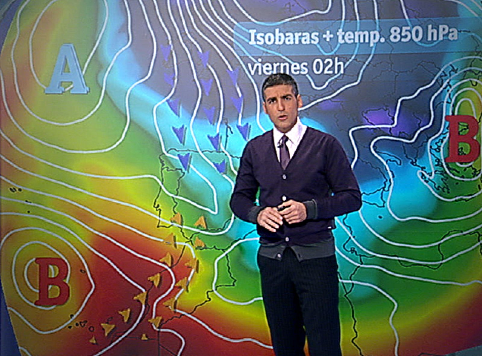 Mañana, heladas débiles en península y viento fuerte en el noreste