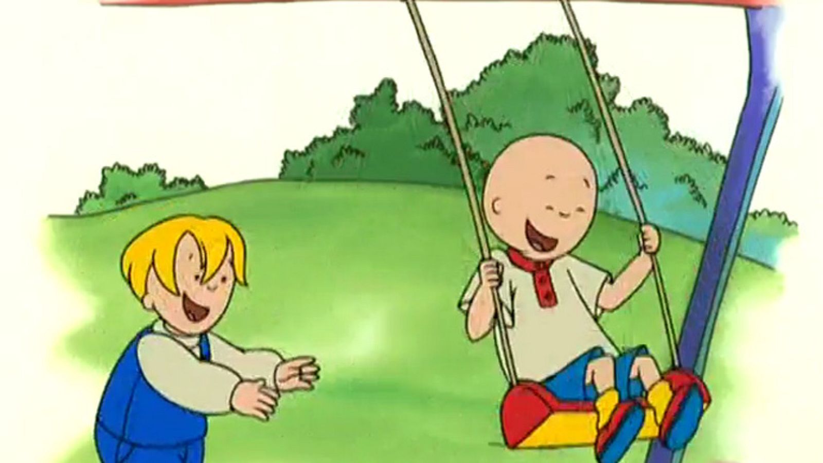 Caillou hace un nuevo amigo - Caillou | Ver