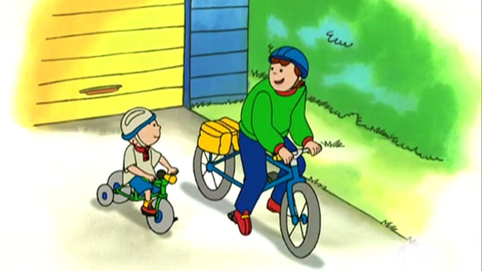 Caillou y papá - Caillou | Ver