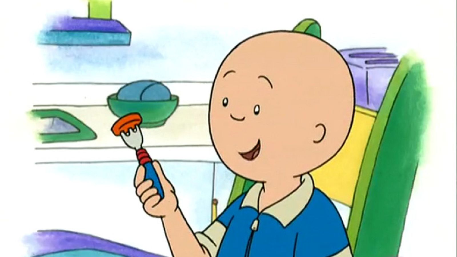 Caillou planta zanahorias - Caillou | Ver
