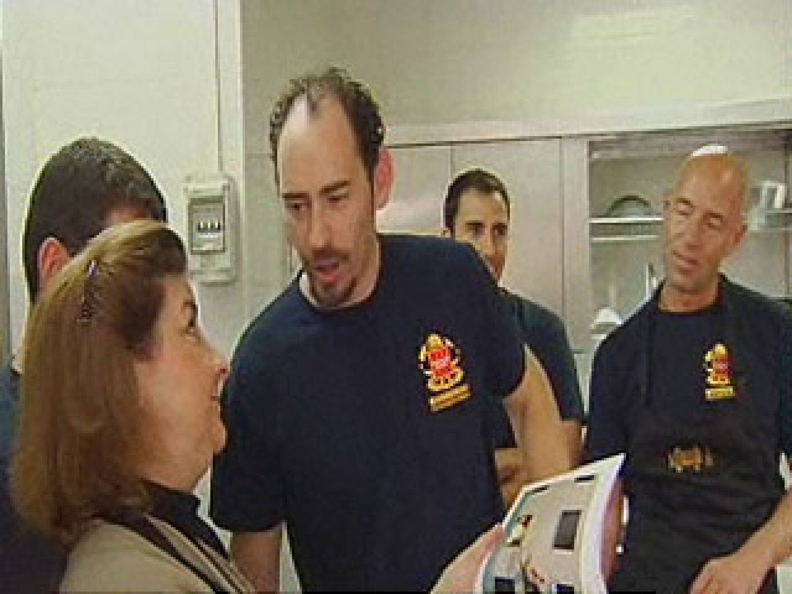España Directo - Gloria cocina con los bomberos