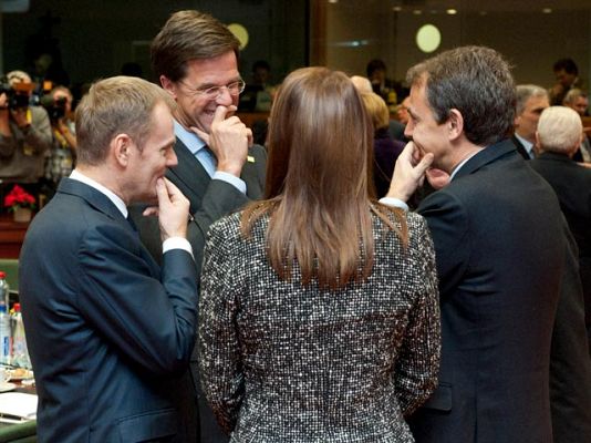 Telediario 1 - Comienza el Consejo de la UE