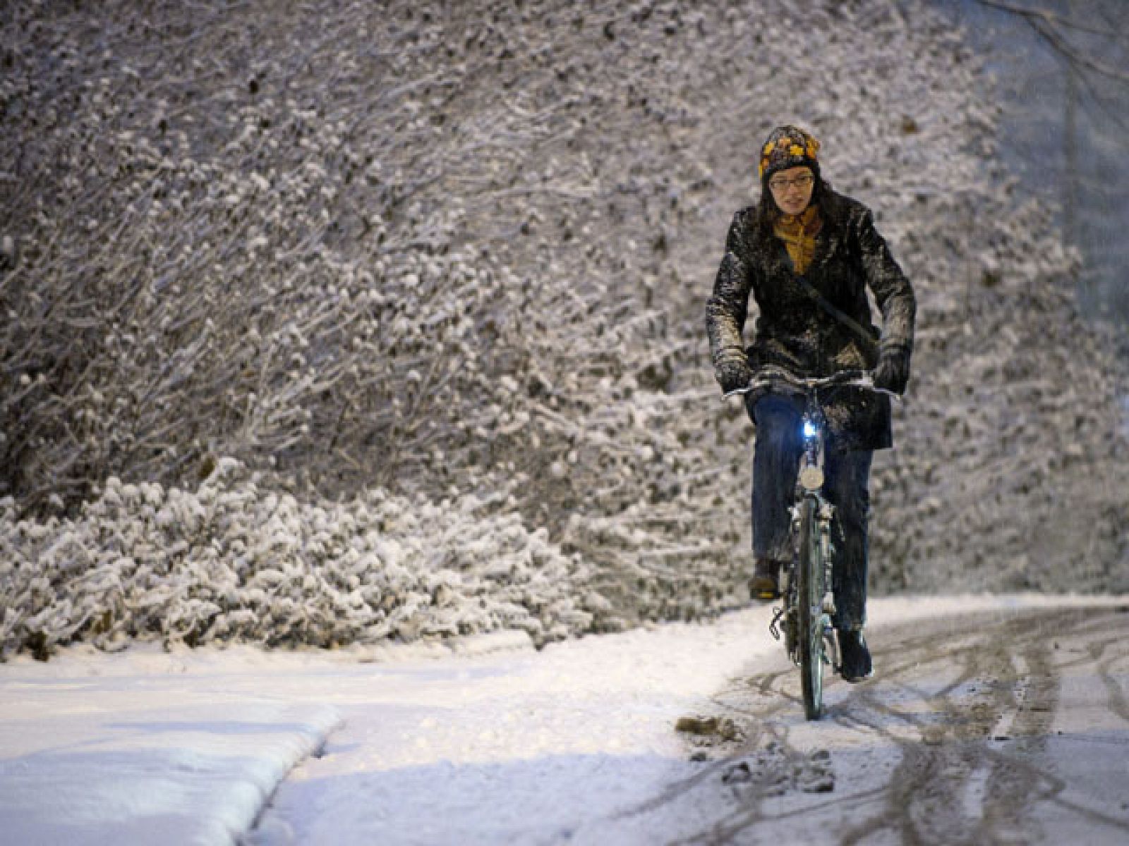 Intensas nevadas en muchas zonas de Suecia, Alemania, Francia, Suiza, Bélgica y el Reino Unido