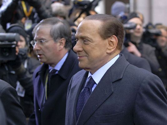 Telediario 1 - La situación en Italia