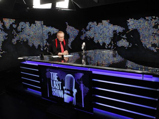 Telediario 1 - Larry King cuelga sus tirantes
