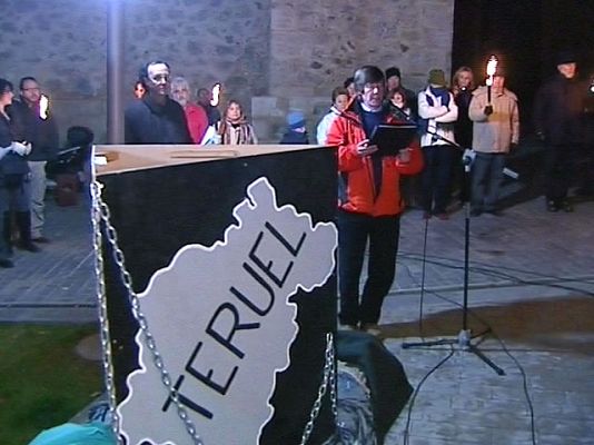 Telediario 1 - "Teruel existe" cumple once años