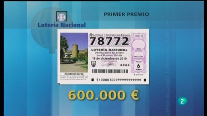 Loterías - Lotería Nacional - 18/12/10