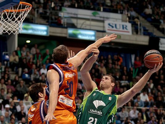 Baloncesto en RTVE - Unicaja 64-70 Power E. Valencia