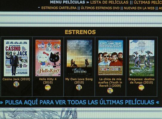 Telediario 1 - Podría aprobarse la 'Ley Sinde'