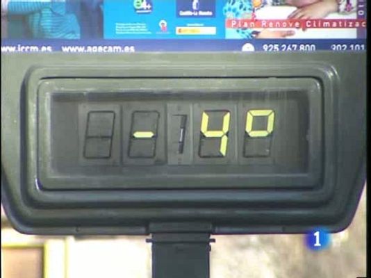 Telediario 1 - Balance de la AEMET