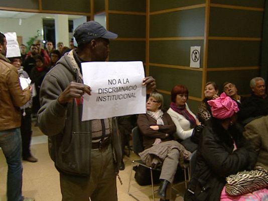 Telediario 1 - Polémica inmigración en Cataluña