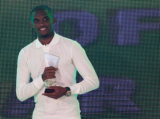  - Eto'o, el mejor jugador africano