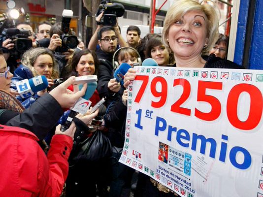 Lotería de Navidad - Un "ritual de posicionamiento energético" ha llevado el Gordo a Alcorcón