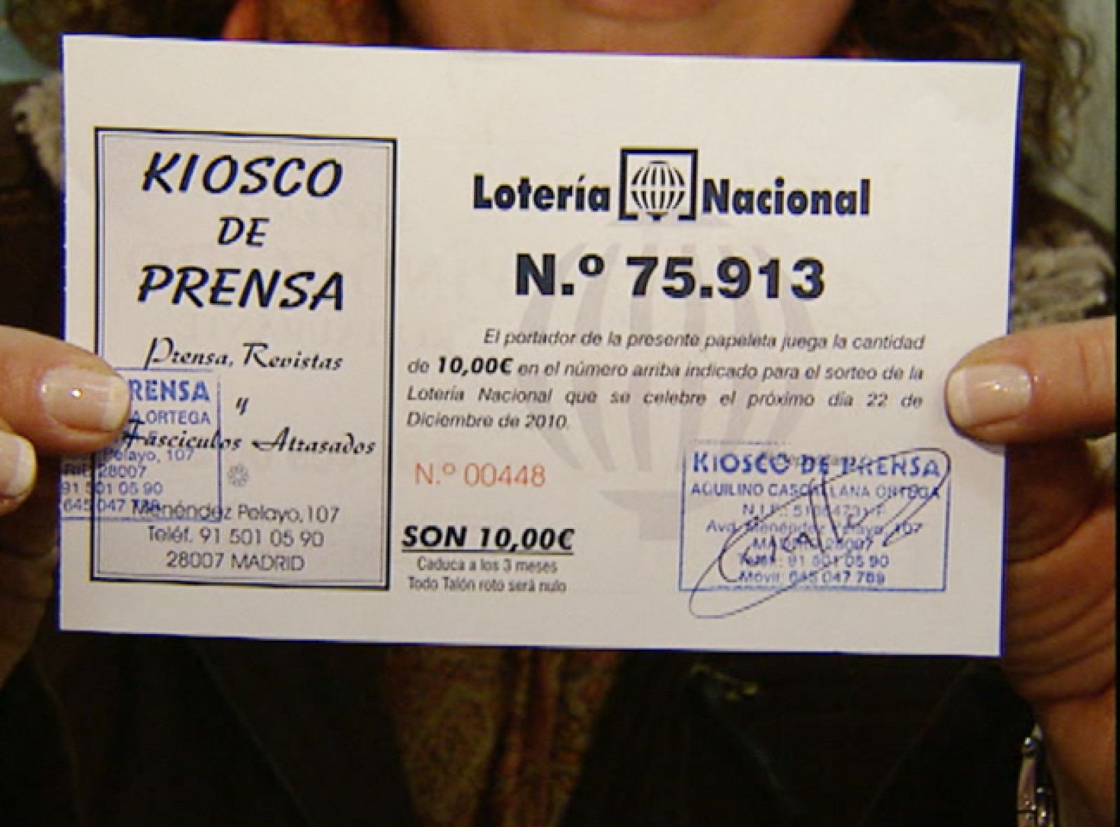 Cerca de 100 millones de euros del 75.913 se han vendido en Madrid