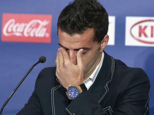 Telediario 1 - Simao, emocionado adiós al Atlético