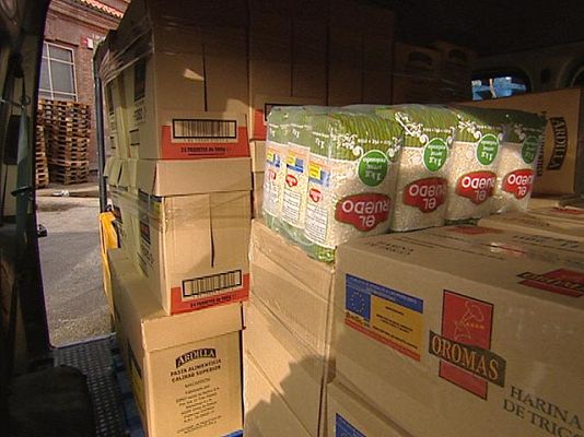 Telediario 1 - La Navidad de la crisis