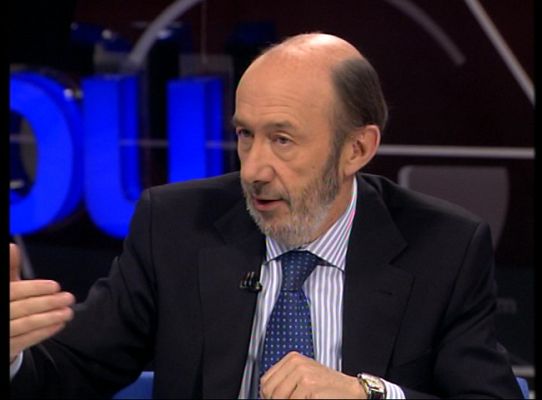 Telediario 1 - Rubalcaba no se plantea la sucesión