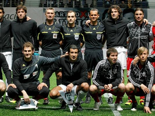 Telediario 1 - Casillas vs Figo, lo de menos el resultado