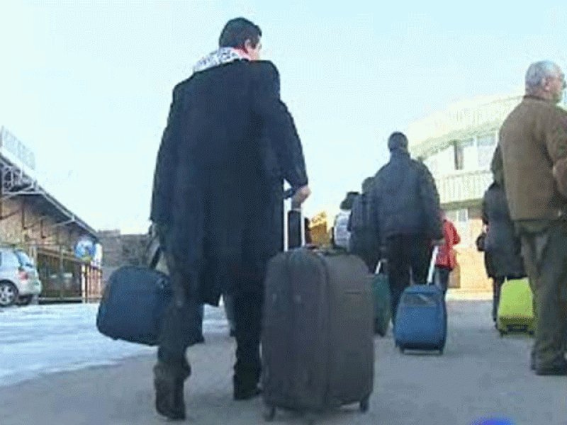 148 viajeros quedaron atrapados a 13 grados bajo cero en un tren cerca de Reinosa