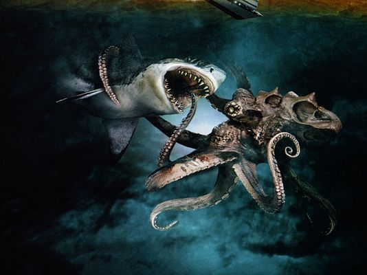 Cultura en Rtve.es - Tráiler de 'Megatiburón contra el pulpo gigante'