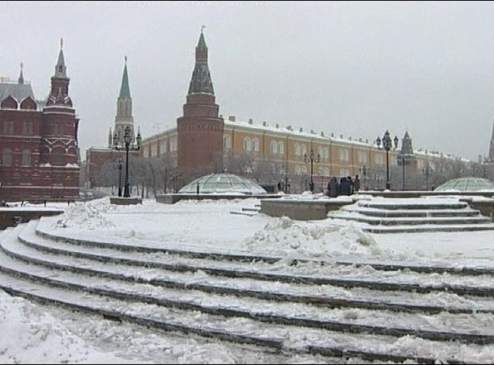 Lo peor del temporal se vive hoy en Polonia y en Rusia