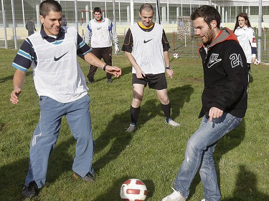 Telediario 1 - Mata lleva su fútbol a la cárcel