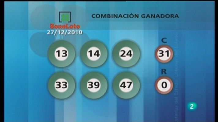 Loterías - Lotería diaria - 27/12/10