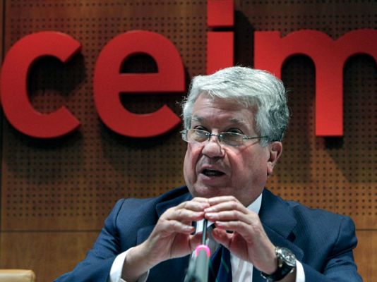 Telediario 1 - Refundación de la CEOE