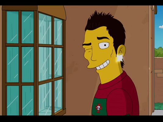 Telediario 1 - CR7, un habitante de Springfield
