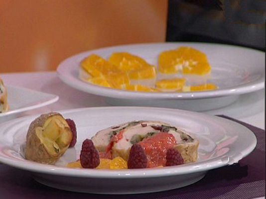 RTVE Cocina - Pechuga de pavo rellena de crema