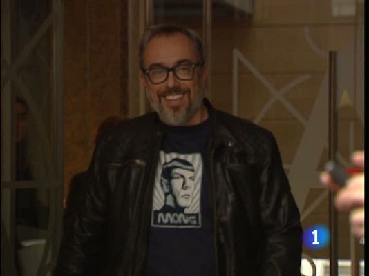 Telediario 1 - Satisfacción tras la 'reunión Sinde