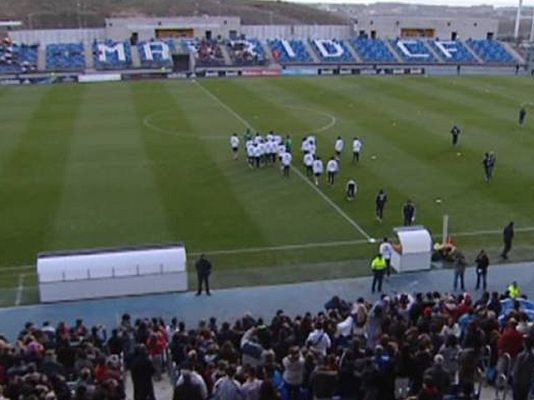 Telediario 1 - Llenazo en el entrenamiento del Madrid