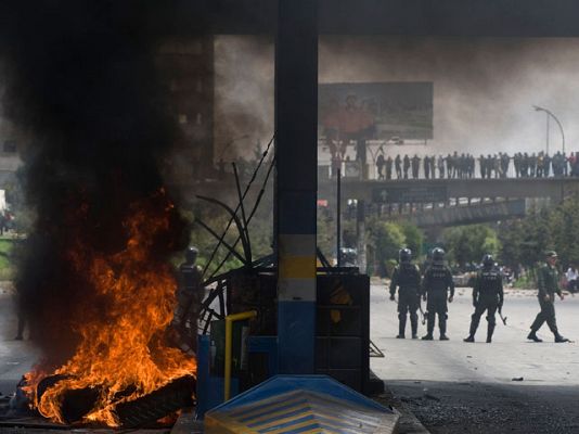  - Protestas en Bolivia contra Evo