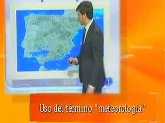 RTVE responde - ¿"Tiempo"  o "meteorología"?