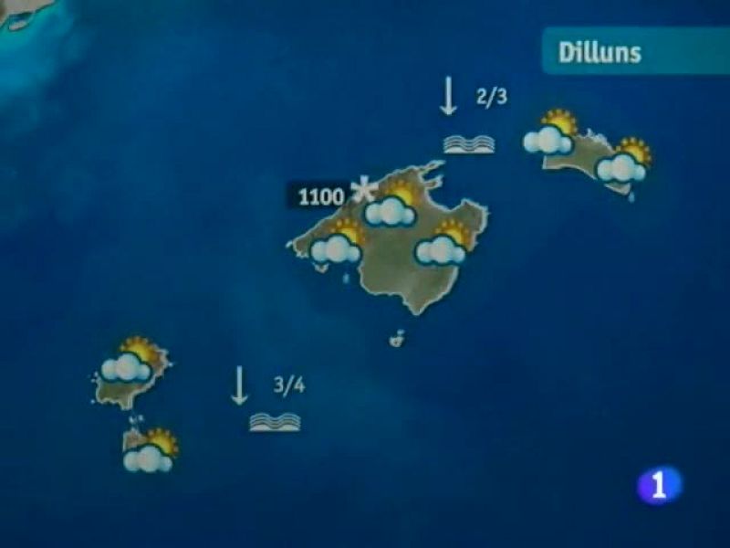 El temps a les Illes Balears - 03/01/11