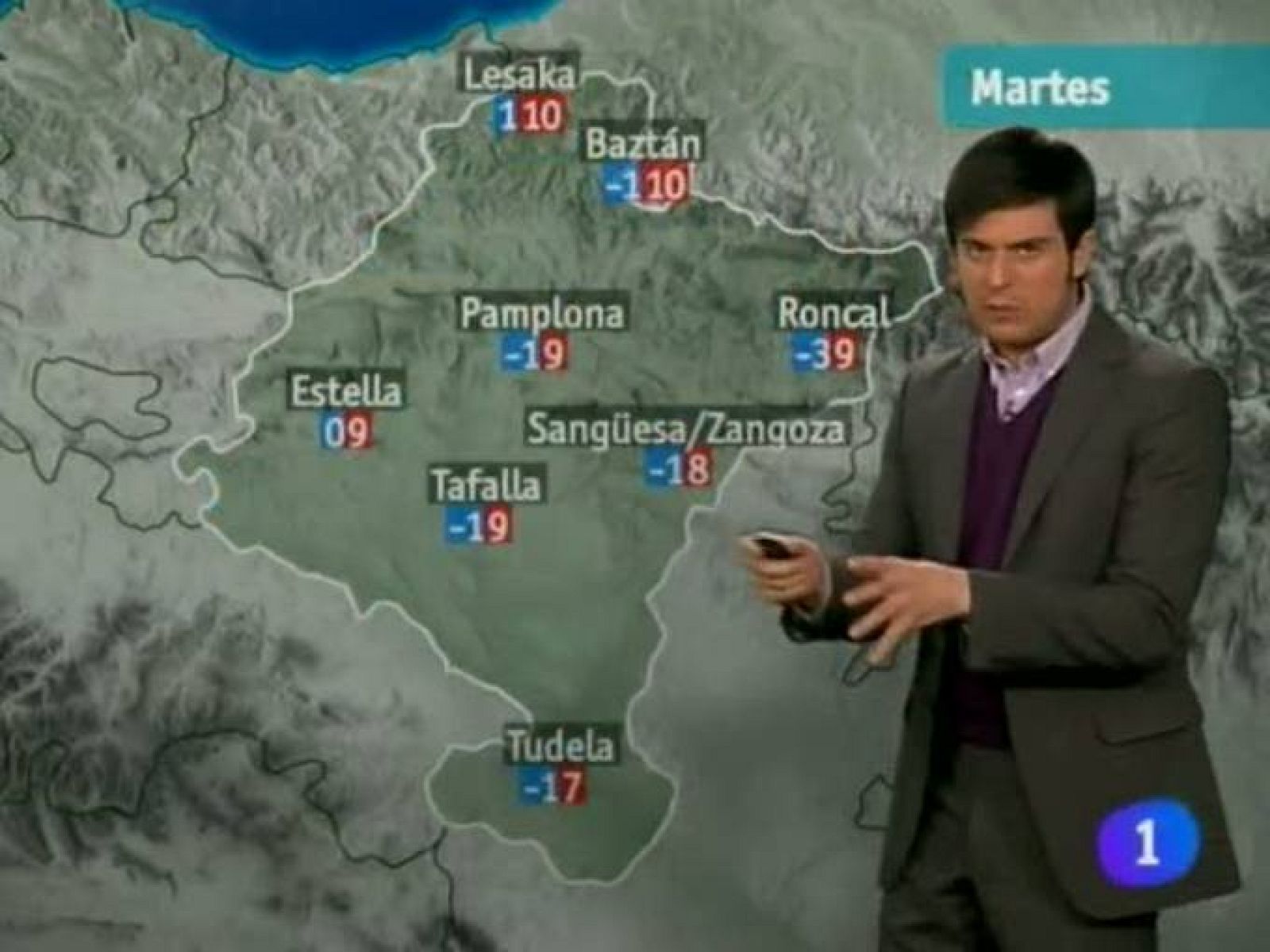 El tiempo en Navarra - 03/01/11 | Ver