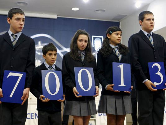 Lotería del Niño - 70.013, primer premio de El Niño