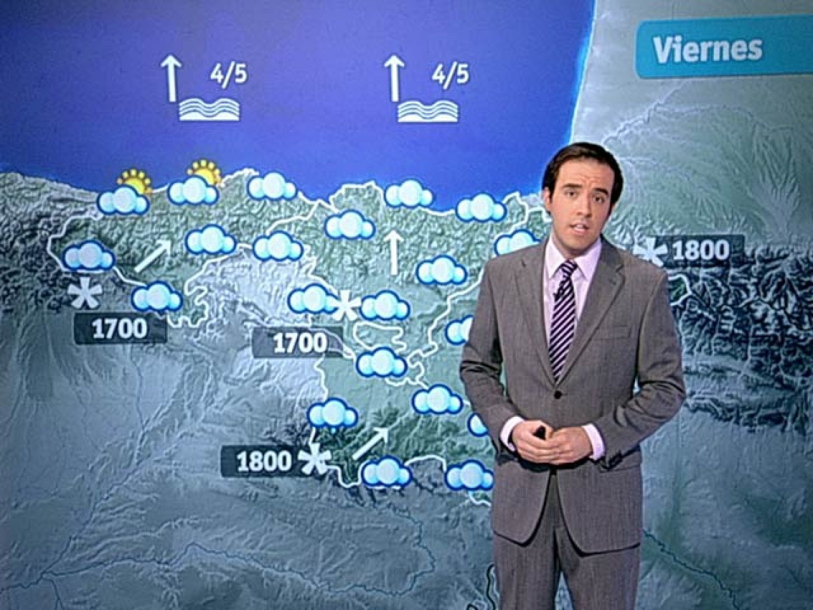 El Tiempo - Lluvias generalizadas en toda la península, más intensas en Galicia - 06/01/11 - El tiempo | Ver