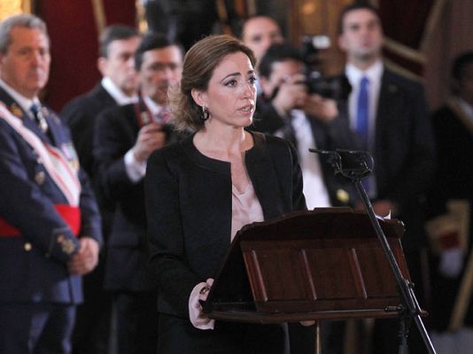 Telediario 1 - Chacón confirma el secuestro