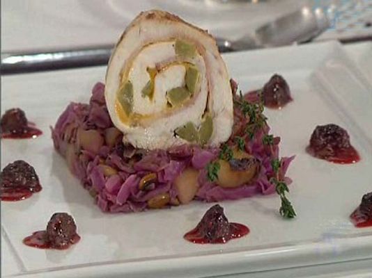 RTVE Cocina - Pollo relleno a la frambuesa