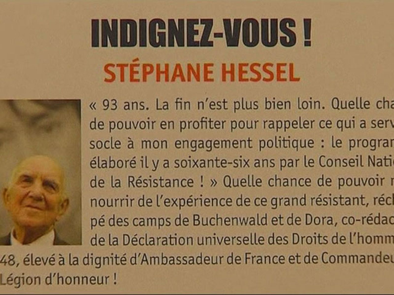 "Indígnese", superventas a los 93 años | Ver