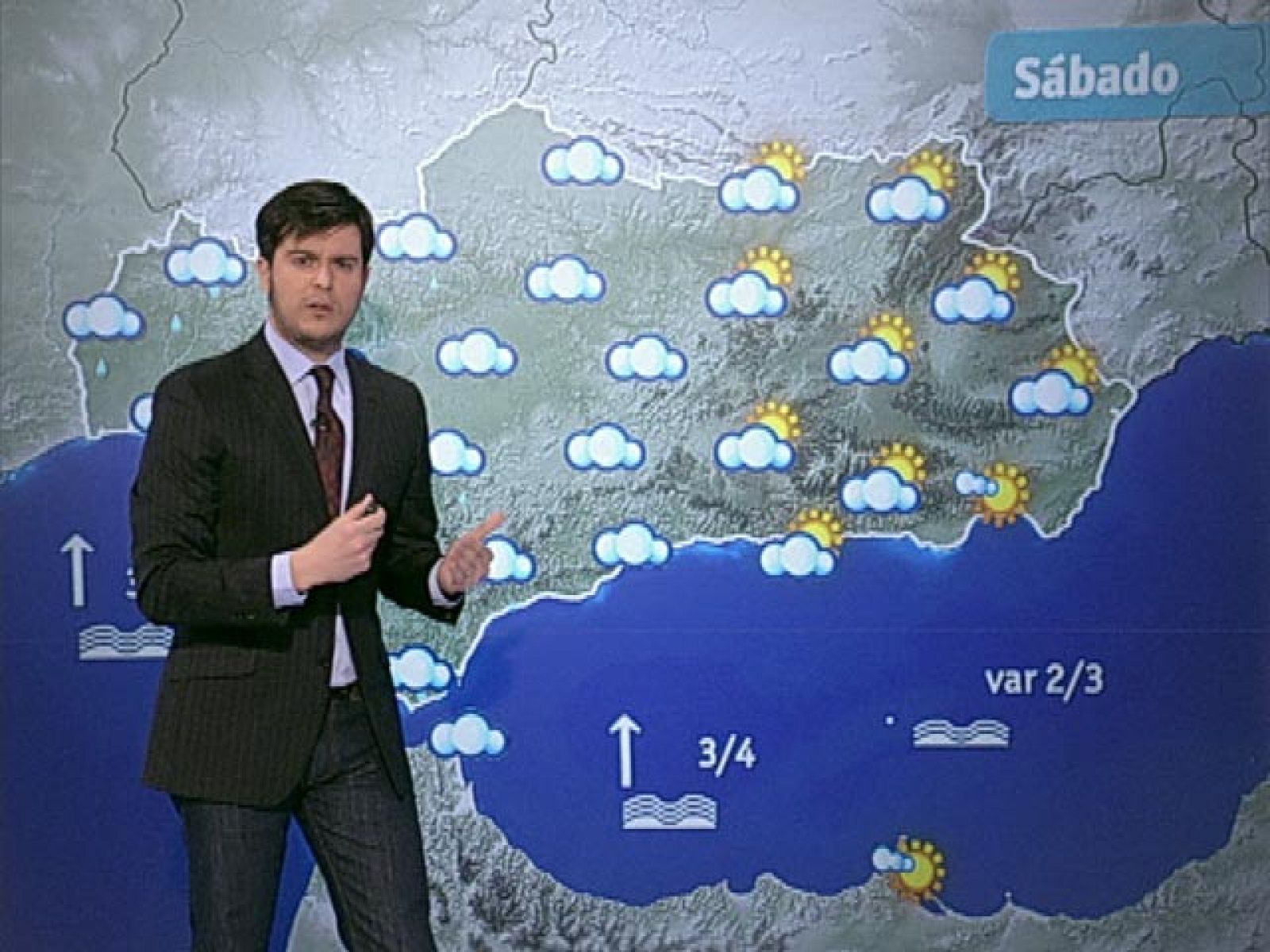 El Tiempo - Lluvias intensas en Galicia, Cáceres y Andalucía - 07/01/11 - El tiempo | Ver