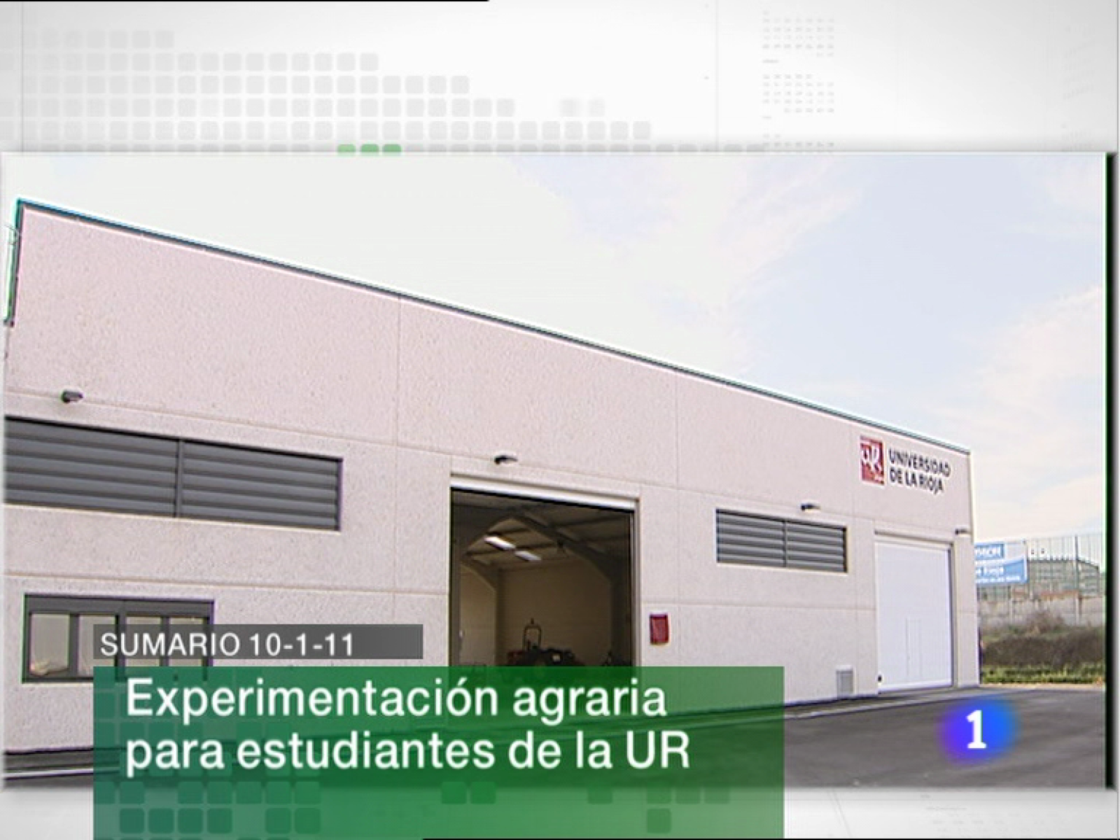 Informativo Telerioja - 10/01/11 - Informativo Telerioja | Ver