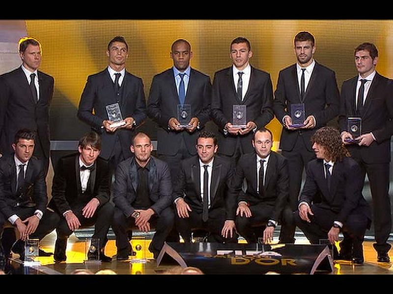 Media España, en el equipo ideal de 2010