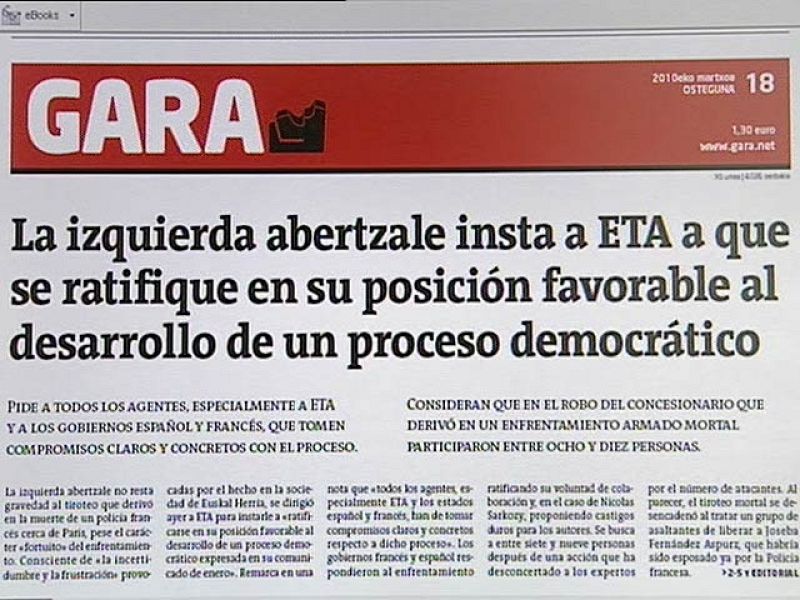 El comunicado de ETA llega cuando la banda terrorista atraviesa sus horas más bajas | Ver