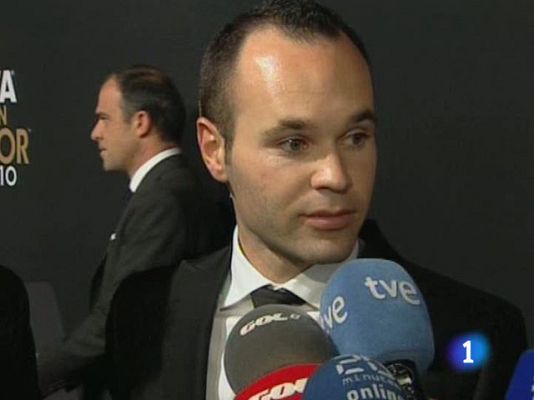 Telediario 1 - Iniesta: "Cualquiera podía ganar"
