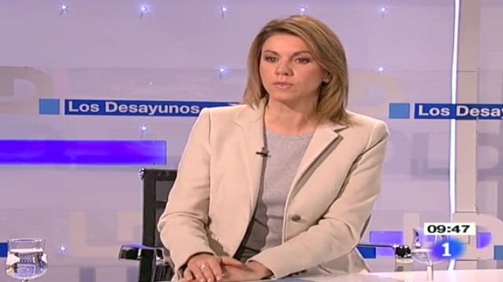 Los desayunos - Maria Dolores de Cospedal