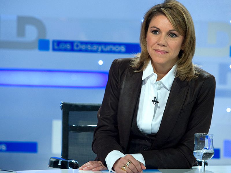 De Cospedal enfatiza su apoyo a la política antiterrorista: "Zapatero ha sido contundente" | Ver